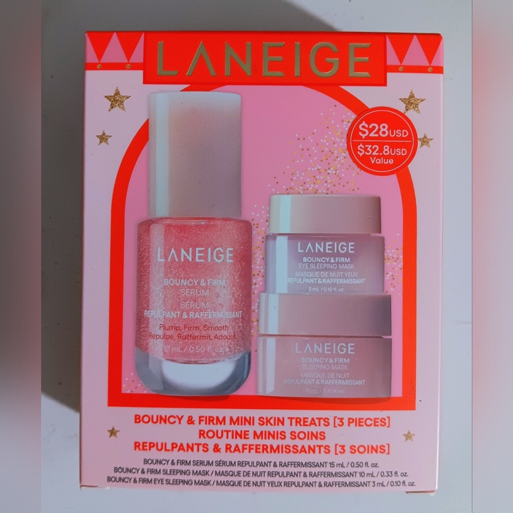 LANEIGE Bouncy & Firm Skin Mini Trio